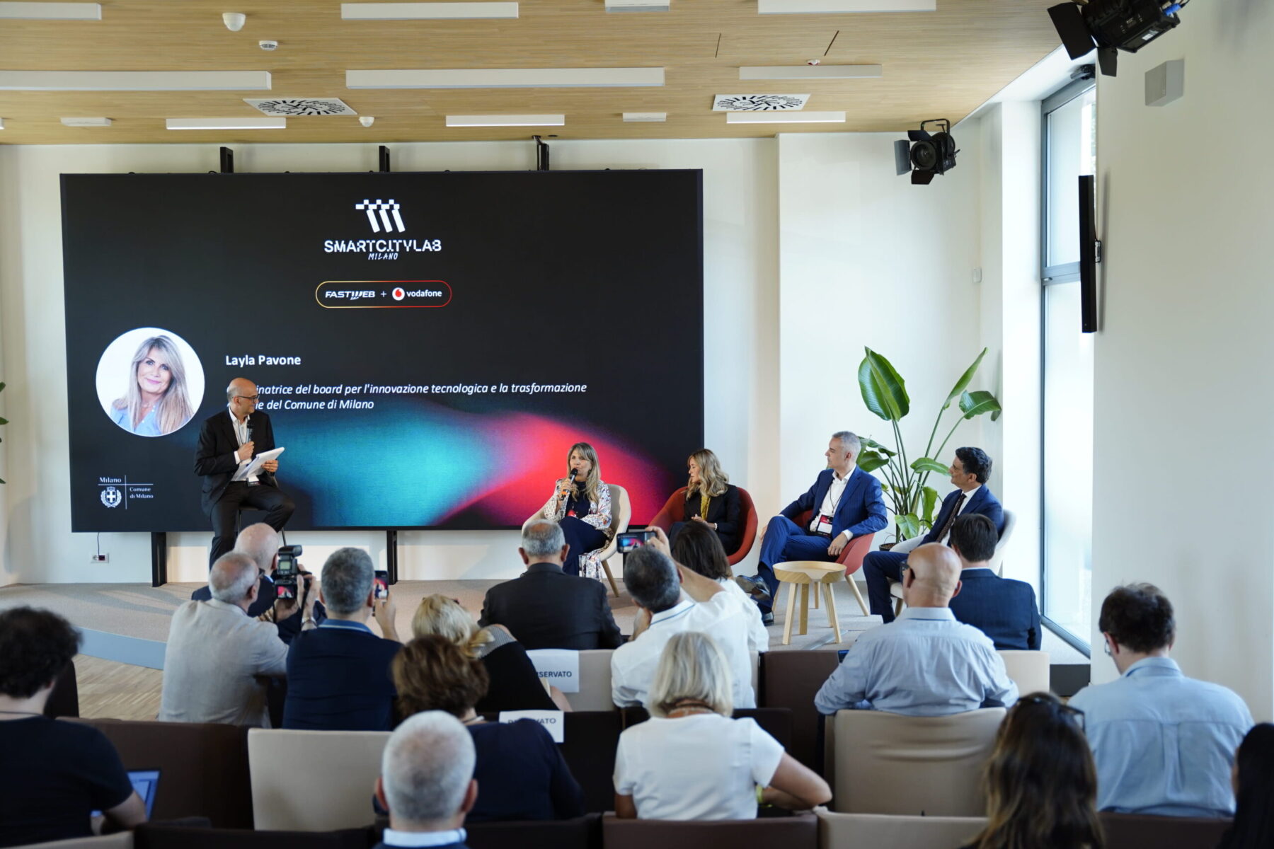 Inaugurazione dell'Innovation Hub a Milano
