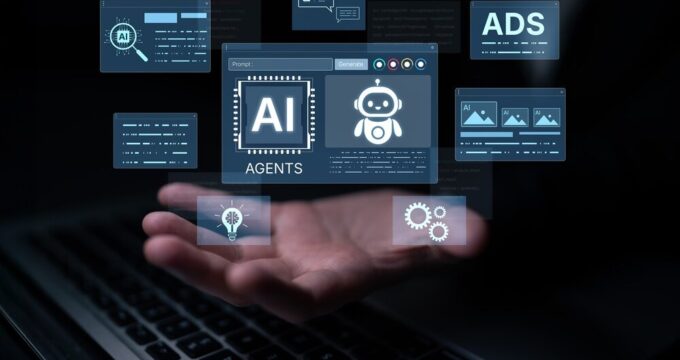 Illustrazione sull'intelligenza artificiale a basso consumo