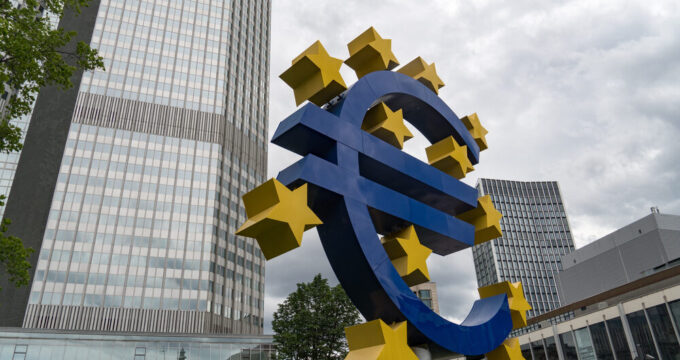 Grafico delle prospettive economiche in Europa