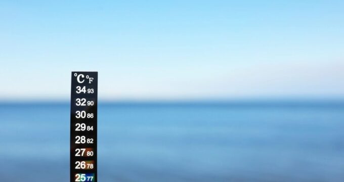 Temperatura superficiale del mare record