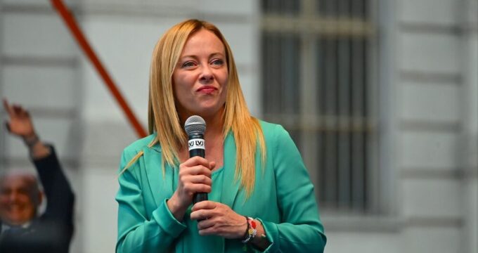 Giorgia Meloni e Kemi Badenoch durante l'incontro a Roma
