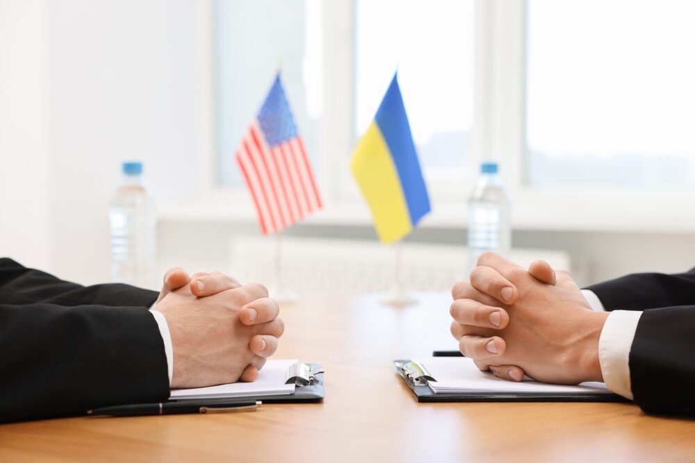 Zelensky e Trump in un incontro diplomatico