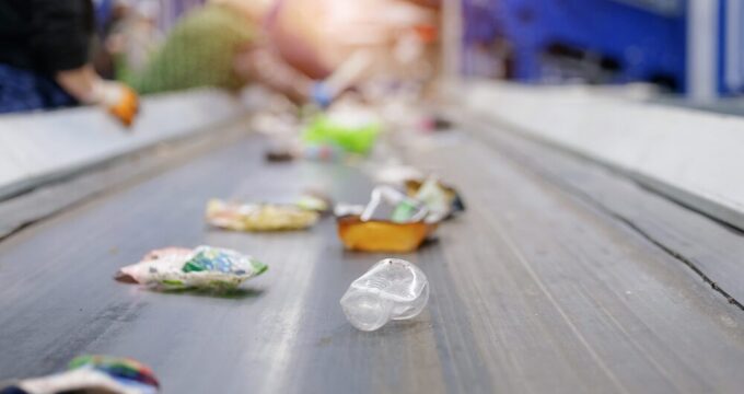 Impianto di riciclo della plastica