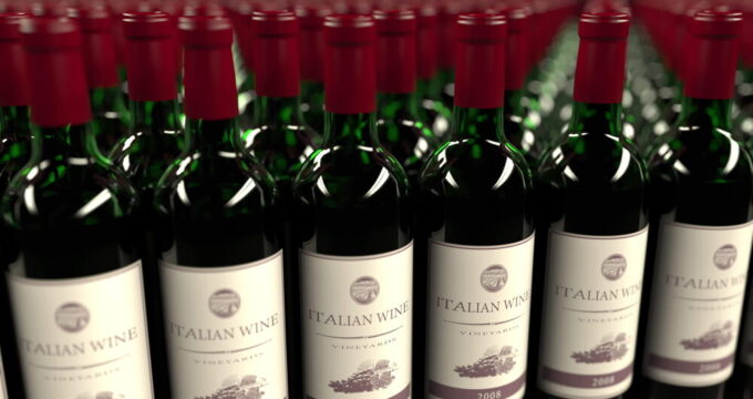 Esportazioni di vino italiano negli Stati Uniti